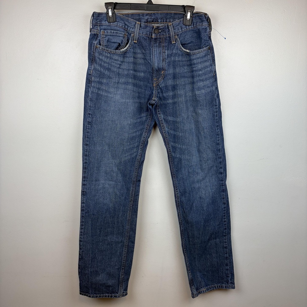 Levis 559 Jeans Mens 32x34 Blue Denim Straight Leg Waterless 100% Cotton‎